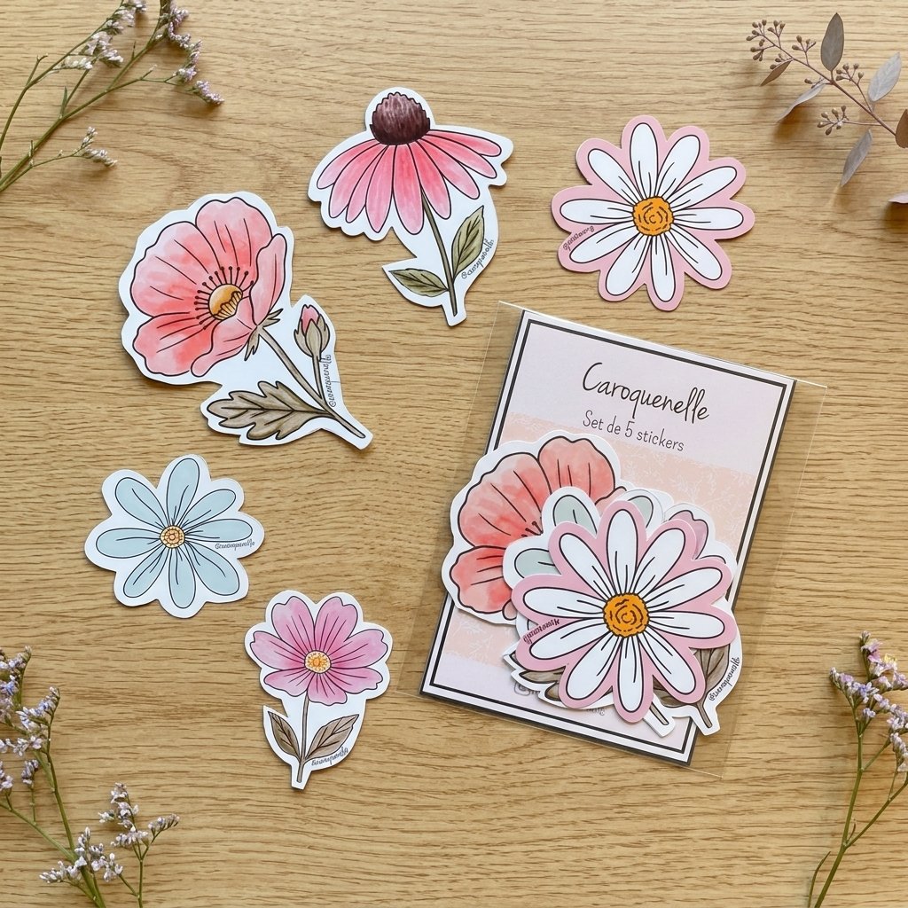 Stickers Flower Garden