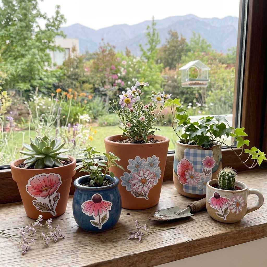 Stickers Flower Garden - Imagen 3