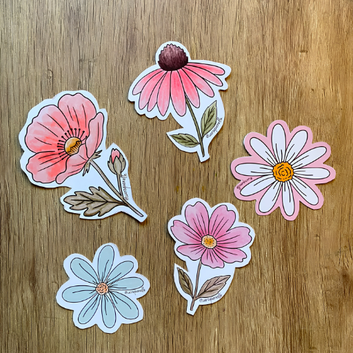 Stickers Flower Garden - Imagen 4